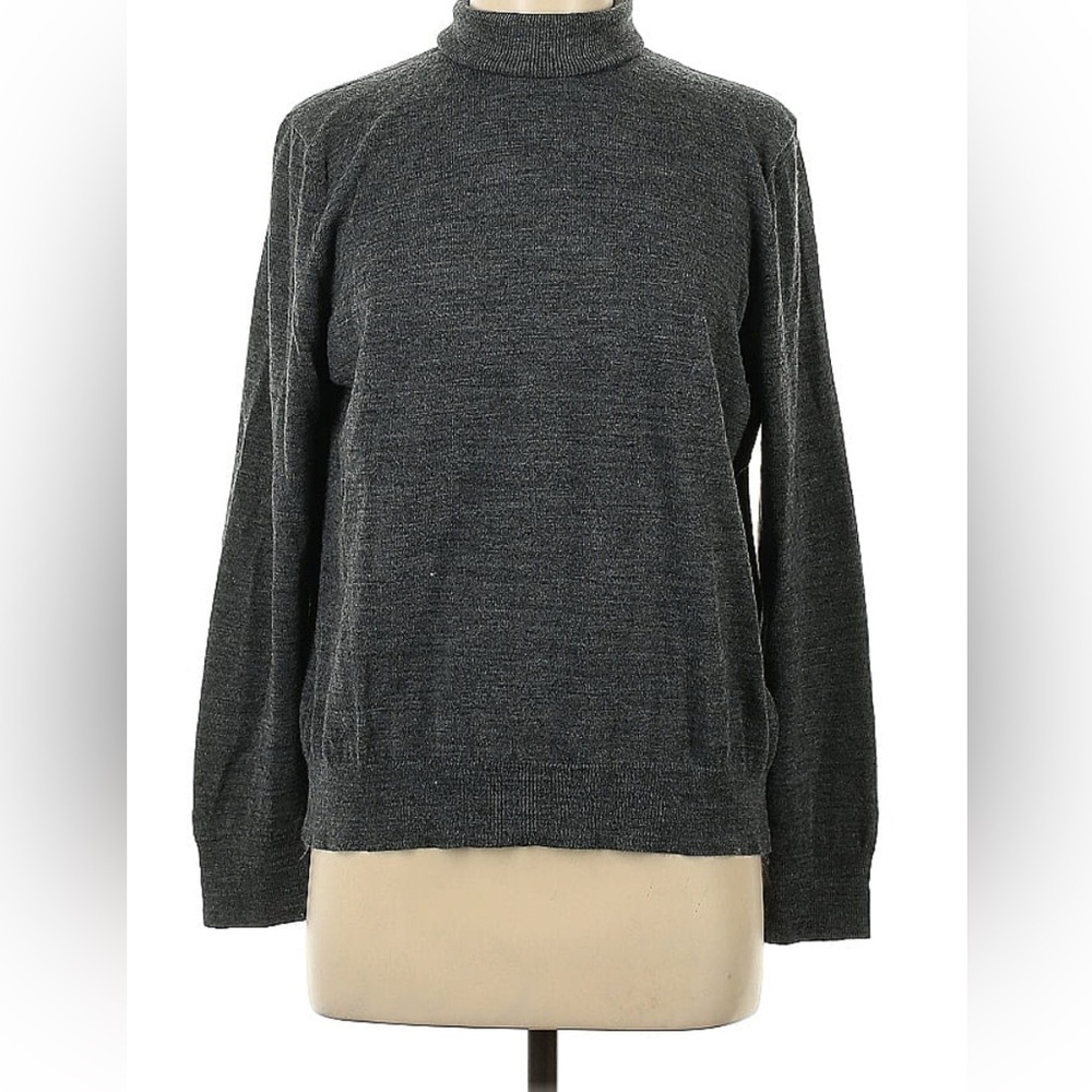 Mng Gray Crew Neck Sweater